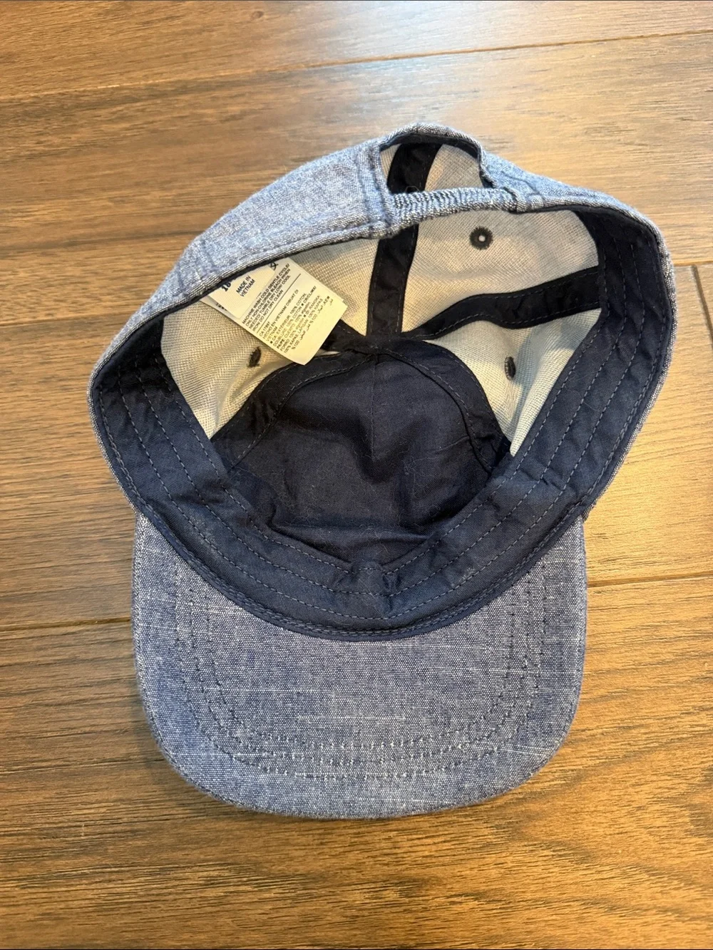 Old Navy Toddler Denim-Look Baseball Cap Size 18-24 Months - C34-099
